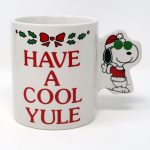 Santa Snoopy "Cool Yule" Christmas Mug
