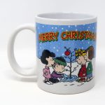 Peanuts Gang with Christmas Trees Mug