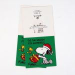Snoopy & Woodstock with Package Christmas Gift Tags