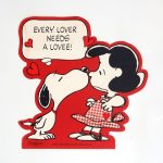 Snoopy Kissing Lucy Valentine's Day Decoration