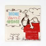 Snoopy & Woodstock Home Sweet Home Plaque