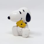 Snoopy hugging Woodstock PVC Figurine