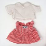 Belle Candy Striper Outfit for 10" Plush