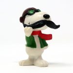 Flying Ace with Mustache Snoopy PVC Figurine