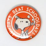 Snoopy Blowing Bubbles Button