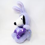 Purple Snoopy Easter Beagle Plush