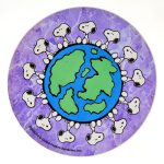 Earth Snoopy Pog Mat - Large