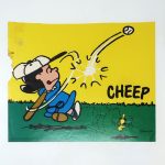 Lucy Baseball In-store Display Cut-Off