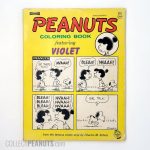 Peanuts Coloring Book featuring Violet