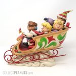 Peanuts Gang in Sleigh Christmas Figurine