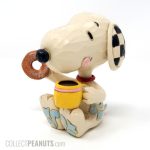 Snoopy with Donut and Coffee Mini Figurine