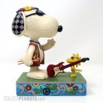Snoopy and Woodstock Hippie Figurine