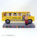 Peanuts Gang School Bus Figurine