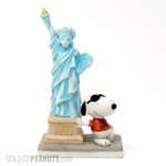 Snoopy & Woodstock on Hollywood Sign Figurine