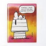 Snoopy on Doghouse Plaquette