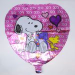 Snoopy & Woodstock Heart Balloon