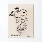 Dancing Snoopy Greeting Card