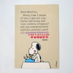 Snoopy Love Greeting Card