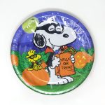 Vampire Snoopy & Woodstock Halloween Plates