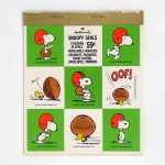 Snoopy & Woodstock Football Seals