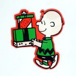 Charlie Brown with Packages Gift Decor