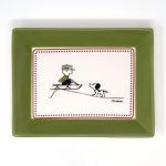 Snoopy & Charlie Brown Christmas Cookie Plater