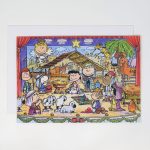Peanuts Gang Nativity Play Christmas Greeting Card