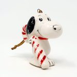 Snoopy carrying candy cane Ornament