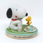 Cookies for Santa Snoopy & Woodstock Christmas Figurine