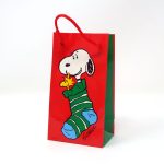 Snoopy & Woodstock Tiny Christmas Gift Bag