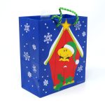 Woodstock Bird House Mini Christmas Gift Bag