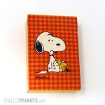 Snoopy & Woodstock sitting Mini Playing Cards