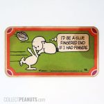 Snoopy 'Just Call Me Swivel Hips' Football Card