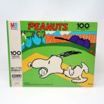Snoopy catching baseball Puzzle
