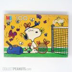 Snoopy and Woodstock playing Tennis with Butterflies Puzzle