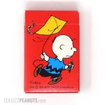 Charlie Brown Flying Kite Playing Cards