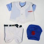 Snoopy Doll Baseball Outfit - Medium