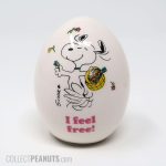 Snoopy dancing 'I Feel Free' Egg Bank
