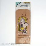 Joe Cool Snoopy in front of Juke Box Lunch Bags