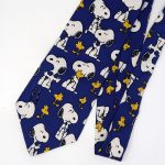 Snoopy & Woodstock Necktie