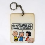 Charlie Brown Vice President Comic Classics Keychain