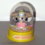 Snoopy with Gift Snow Globe