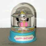 Snoopy with Gift Snow Globe