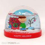 Snoopy and Charlie Brown Christmas Snow Globe