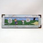 Charlie Brown & Snoopy Golfing Comic Strip Art