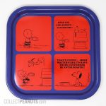 Snoopy & Charlie Brown 'Waiters' Comic Metal Tray