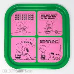 Snoopy & Charlie Brown 'Feed the Dog' Comic Metal Tray
