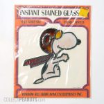 Snoopy Flying Ace Instant Stained Glass