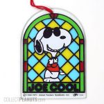 Snoopy Joe Cool Glass Sun Catcher