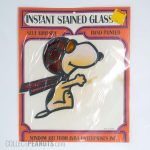 Snoopy Flying Ace Instant Stained Glass